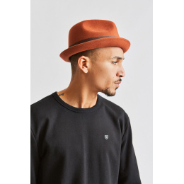 Trilby Hat Gain Wool Felt Hat Rust- Brixton
