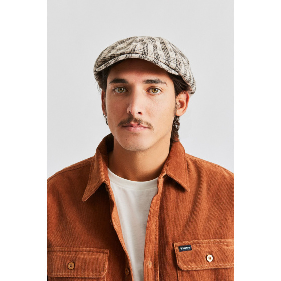 Brixton Plaid Lightweight Brood Cap - Wool