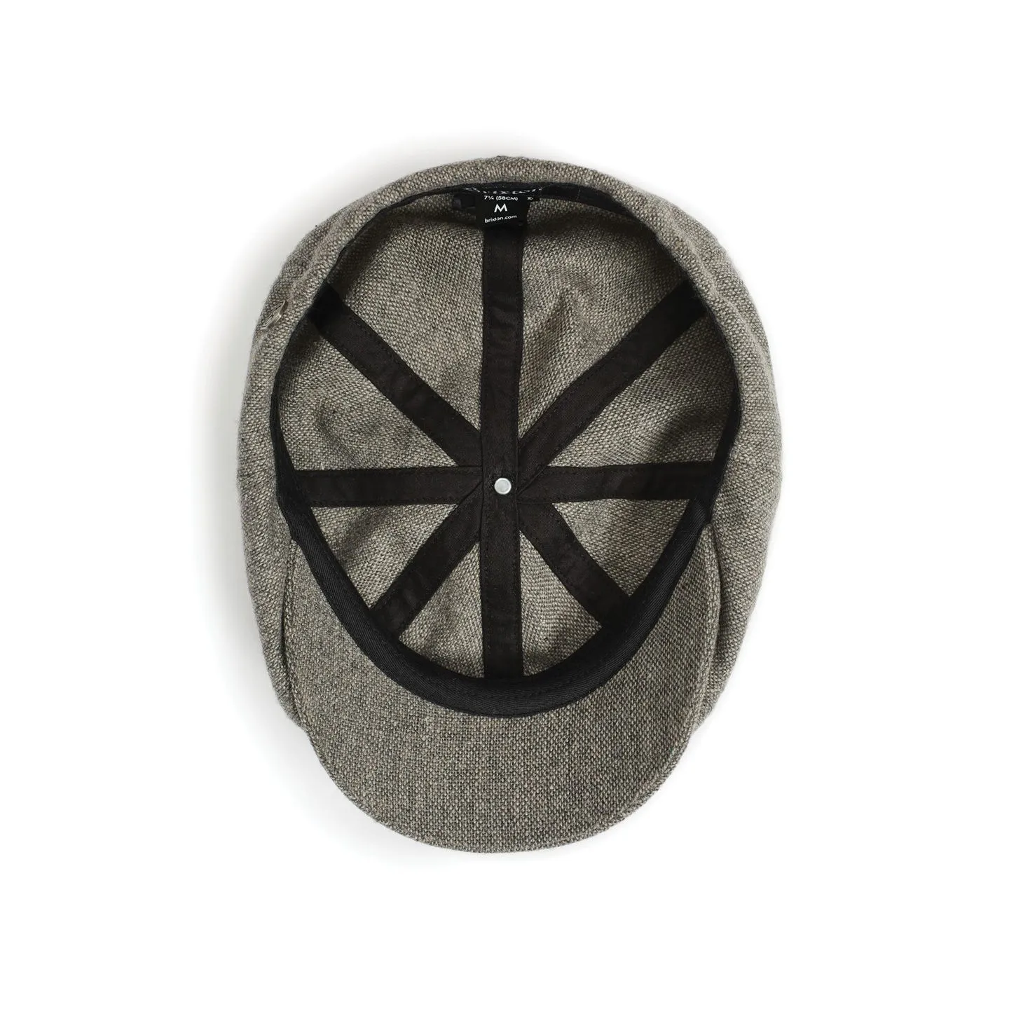 Brixton Grey Wool Brood Lightweight Cap Reference: 10059 | Traclet Hat Shop