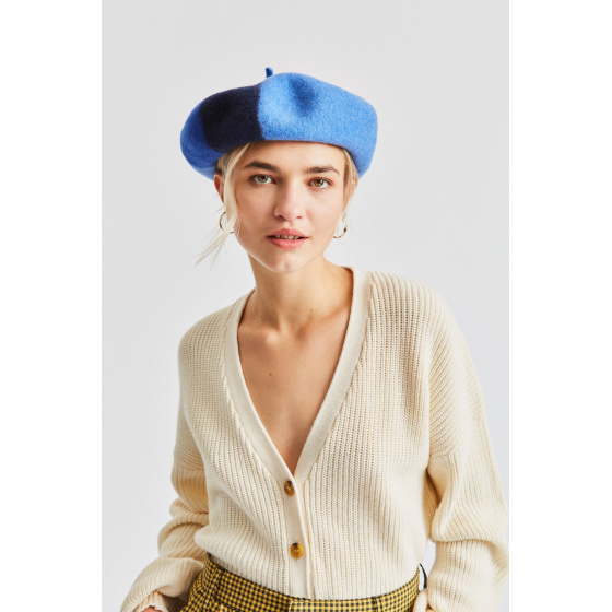 Béret Audrey IV Laine Bleu- Brixton  Béret Audrey IV Laine Bleu- Brixton