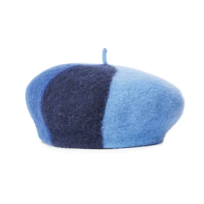 Béret Audrey IV Laine Bleu- Brixton  Reference : 10061 | Chapellerie Traclet