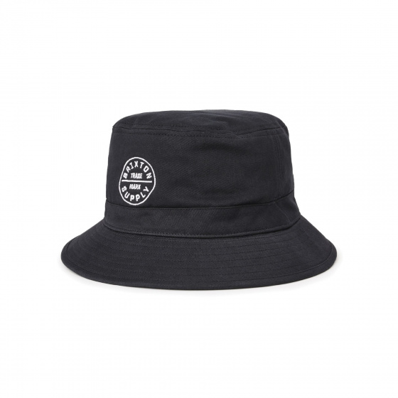 Chapeau Bob Oath Coton Noir- Brixton 