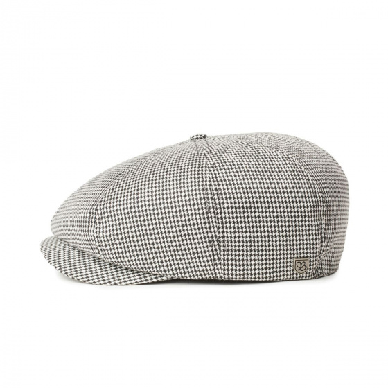 White & Black Brood Cap - Brixton