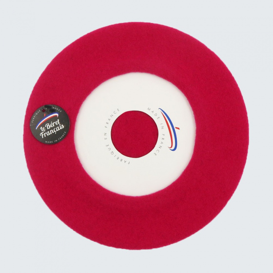 Classic Fuchsia Beret - Le Béret Français