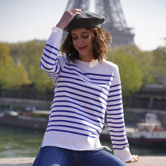 Women's beret Classic Grey Rock- Le Béret Français