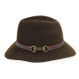 Indiana Brown Felt Hat - Traclet