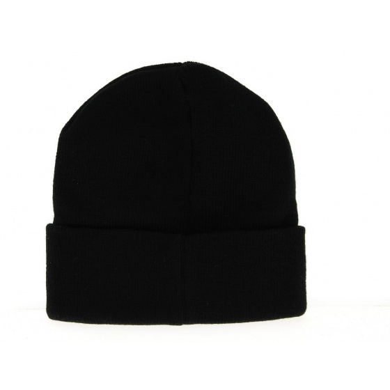 Black Triskell Cuff Beanie - Traclet