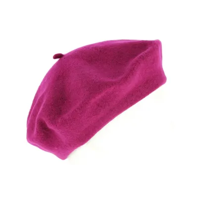Pack of 200 Pink Wool Berets - Traclet  Reference: 10095 | Traclet Hat Shop