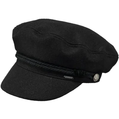 Casquette Marin Skipper Laine Noire- Bart Reference : 7659 | Chapellerie Traclet