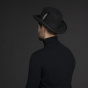 Homburg Godfather Hat Felt Wool Black - Bailey