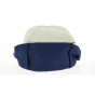 UV Protection Neck Cap by Loïck PEYRON Beige & Navy Blue - Soway