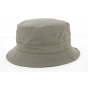 Dark Beige Cotton Soho Bucket Hat - Mtm