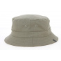 Dark Beige Cotton Soho Bucket Hat - Mtm