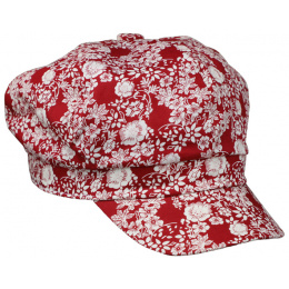 Gavroche Summer Cap Constance Cotton Red - Traclet