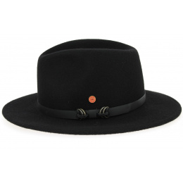 Georgia Outdoor Hat Wool Black- Mayser