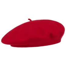 Béret Basque Barascon Rouge- Traclet Reference : 8929 | Chapellerie Traclet