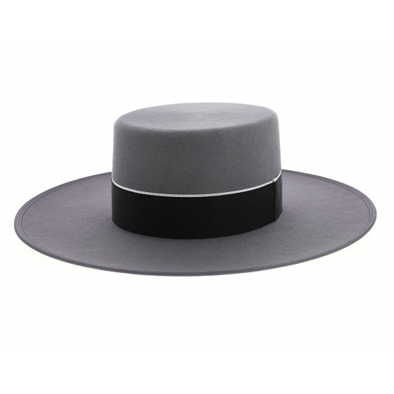 Grey Felt Andalusian Cordobes Hat Grey Felt Andalusian Cordobes Hat