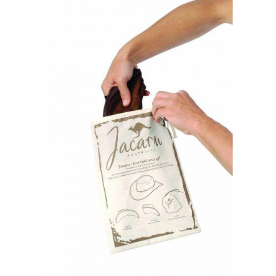 Chapeau Traveller Cuir Roo Nomad Marron - Jacaru