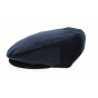 Must Corduroy Flat Cap Navy - Mtm