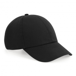 Organic Cotton Black Baseball Cap - Beechfield