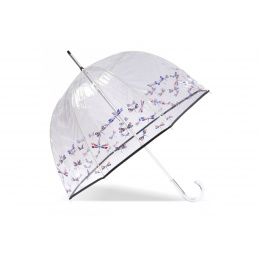 Parapluie Cloche Transparent Libellule- Isotoner 