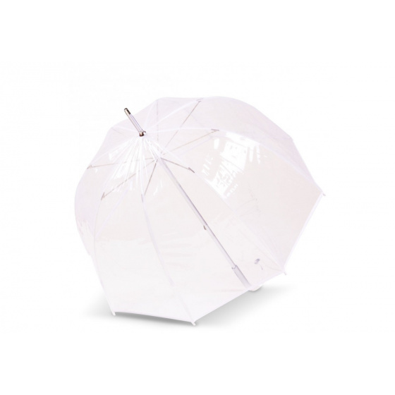 Femme Accessoires Parapluies Parapluie cloche transparent Parapluies Isotoner en coloris Blanc 