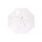 White Transparent Dome Umbrella - Isotoner