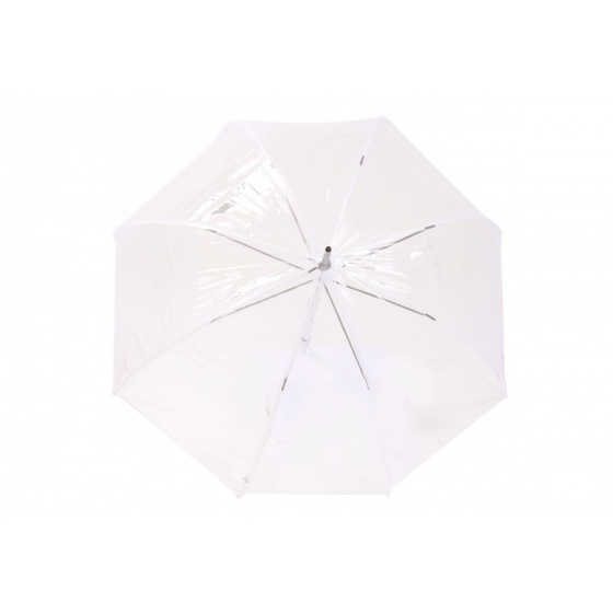 White Transparent Dome Umbrella - Isotoner