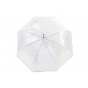 Black Transparent Dome Umbrella - Isotoner