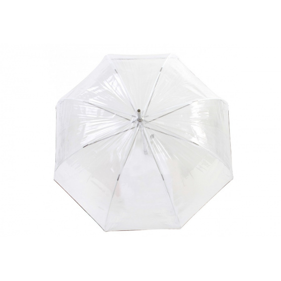 Black Transparent Dome Umbrella - Isotoner