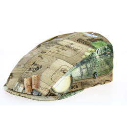 Burgundy Vintage Cotton Domed Cap - City Sport