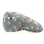 Calavera Bombée Cap Cotton Grey- City Sport