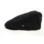 Black Linen Geel Flat Cap - City Sport