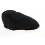 Black Linen Geel Flat Cap - City Sport