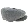 Blue Silk Herringbone Irish Ivy Cap - City Sport  Reference: 10160 | Traclet Hat Shop