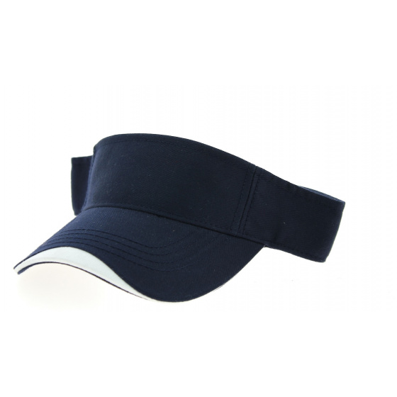 Visor Break Coton Bleu Marine- Traclet