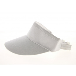 White cotton visor - Traclet