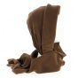 Women's Fleece Fleece Hood Brown - Traclet