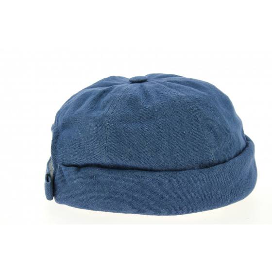 Cooper Raw Denim Cotton Docker Cap - Mtm