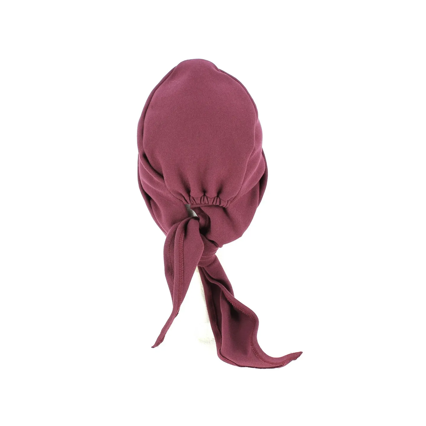 Plum Cotton Chemotherapy Scarf Turban - Traclet  Reference: 10183 | Traclet Hat Shop