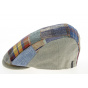 Domiti Rounded Patchwork Linen Cap - Mtm
