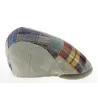 Domiti Rounded Patchwork Linen Cap - Mtm Reference: 10189 | Traclet Hat Shop