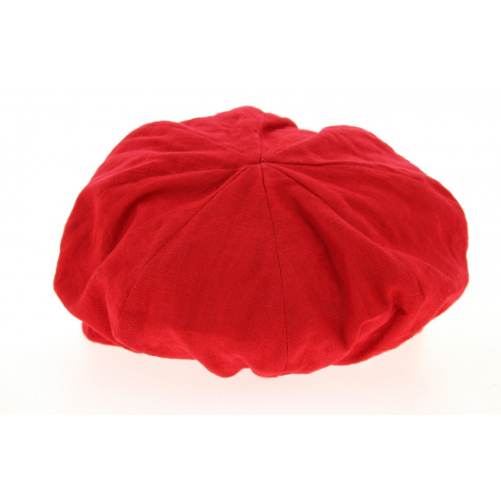 Ruby Elorine Newsboy Cap Linen - Mtm