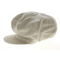 Cap Gavroche Rasta Sable Linen- Mtm