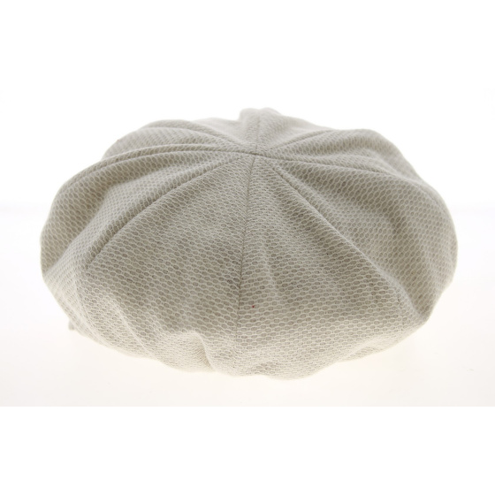Bronze Linen Newsboy Cap - Mtm