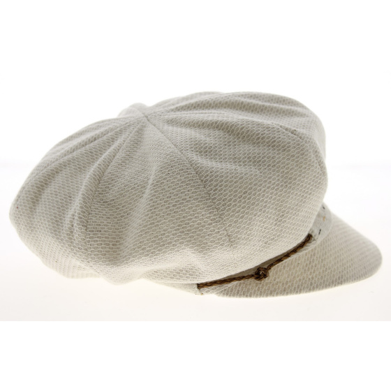 Bronze Linen Newsboy Cap - Mtm