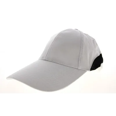 Cody Long Visor Cotton Cap in White - Traclet Reference: 10201 | Traclet Hattery