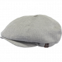 Light Gray Cotton Jamaica Flat Cap - Barts
