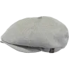 Light Gray Cotton Jamaica Flat Cap - Barts Reference: 10207 | Traclet Hat Shop