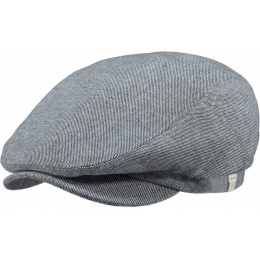 Bunga Flat Cap Cotton & Linen Blue - Barts